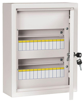 Корпус металлический ЩРн-24 (395х310х120мм) IP31 бел. TITAN 3 IEK MKM13-N-24-31-Z 