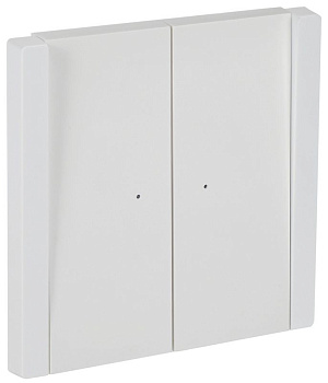 Выключатель 2-кл. СП FORTE&PIANO 10А FP206 с индикацией бел. IEK FP-V20-1-10-1-K01