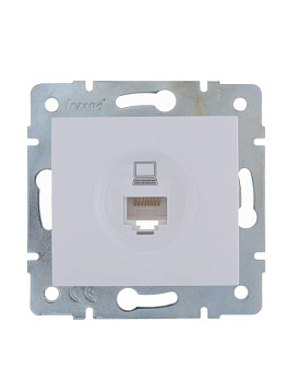 Механизм розетки компьютерн. 1-м СП KARINA RJ45 бел. LEZARD 707-0288-139 Механизм розетки компьютерн. 1-м СП KARINA RJ45 бел. LEZARD 707-0288-139