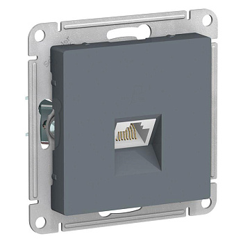 Механизм розетки компьютерной AtlasDesign RJ45 грифель SchE ATN000783 Механизм розетки компьютерной AtlasDesign RJ45 грифель SchE ATN000783