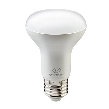 Лампа светодиодная RS LED R63 E27 9W 220-240V 6500К 9Вт рефлектор 720лм Ra 90 Русский Свет 15010745082 Лампа светодиодная RS LED R63 E27 9W 220-240V 6500К 9Вт рефлектор 720лм Ra 90 Русский Свет 15010745082