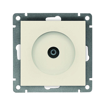 Розетка телевизионная TV 1-м СП Афина механизм сл. кость (ivory) Universal A0027-I Розетка телевизионная TV 1-м СП Афина механизм сл. кость (ivory) Universal A0027-I