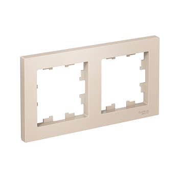 Рамка 2-м AtlasDesign универс. беж. SchE ATN000202