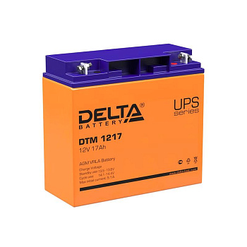 Аккумулятор 12В 17А.ч Delta DTM 1217 Аккумулятор 12В 17А.ч Delta DTM 1217