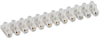 Зажим винтовой ЗВИ-10 2.5-6кв.мм 12пар GENERICA UZV10-010-006-K01-10-G