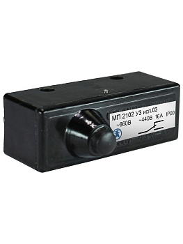 Микровыключатель МП 2102Л УХЛ3 исп. 03 IP00 толкатель с увеличенным рабочим ходом базовый винты Электротехник ET006840