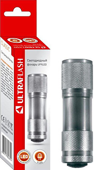 Фонарь UF9LED (3XR03 металлик 9 LED; алюм. короб) Ultraflash 7903 Фонарь UF9LED (3XR03 металлик 9 LED; алюм. короб) Ultraflash 7903