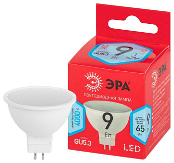 Лампа светодиодная RED LINE LED MR16-9W-840-GU5.3 R 9Вт MR16 софит 4000К нейтр. бел. GU5.3 Эра Б0050199 Лампа светодиодная RED LINE LED MR16-9W-840-GU5.3 R 9Вт MR16 софит 4000К нейтр. бел. GU5.3 Эра Б0050199