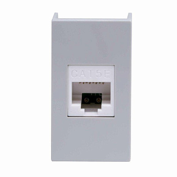 Розетка компьютерная 1-м 1мод. Viva RJ45 кат.5E сер. DKC 45138 Розетка компьютерная 1-м 1мод. Viva RJ45 кат.5E сер. DKC 45138