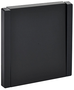 Выключатель проходной 1-кл. СП FORTE&PIANO 10А FP104 с индикацией черн. IEK FP-V12-1-10-1-K02