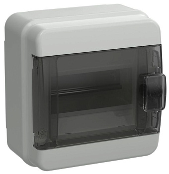 Корпус пластиковый КМПн-6 IP65 черн. прозр. дверь TEKFOR IEK TF5-KP72-N-06-65-K03-K02 