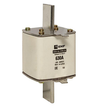 Вставка плавкая ППН-39 630/630А габарит 3 PROxima EKF fus-39/630 Вставка плавкая ППН-39 630/630А габарит 3 PROxima EKF fus-39/630
