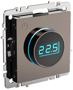 Термостат электронный с индикацией BRITE СП IP20 ТС10-1-БрТБ темная бронза IEK BR-RT11-K45 Термостат электронный с индикацией BRITE СП IP20 ТС10-1-БрТБ темная бронза IEK BR-RT11-K45