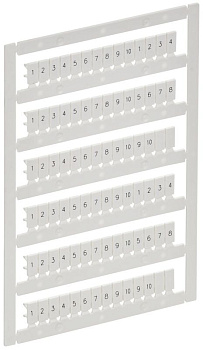 Маркер для CTS/CP 2.5кв.мм "1-10" ARMAFIX IEK AF-CT10D-M-D25-01