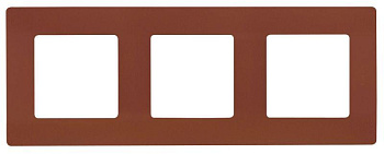 Рамка 3-м Etika какао Leg 672573