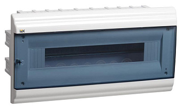 Бокс ЩРВ-П-18 мод. встраив. пластик IP41 PRIME IEK MKP82-V-18-41-10  Бокс ЩРВ-П-18 мод. встраив. пластик IP41 PRIME IEK MKP82-V-18-41-10