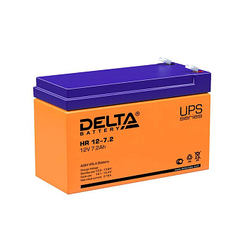 Аккумулятор 12В 7.2А.ч Delta HR 12-7.2 Аккумулятор 12В 7.2А.ч Delta HR 12-7.2