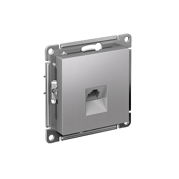 Механизм розетки компьютерной AtlasDesign RJ45 алюм. SchE ATN000383