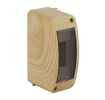 Щиток ОП Тусо 2 мод. с верт. двер. 140х55х85мм сосна Рувинил 68302-27М 