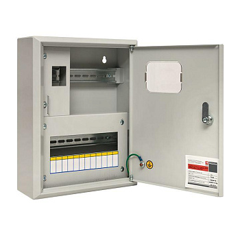Щит ЩУРн 1/12 (Э) (360х280х110) счетчик на DIN-рейку IP31 EKF mb23-1/12e 