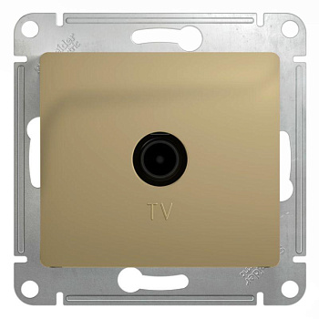 Механизм розетки TV 1-м СП Glossa оконечной 1DB титан SchE GSL000491 Механизм розетки TV 1-м СП Glossa оконечной 1DB титан SchE GSL000491