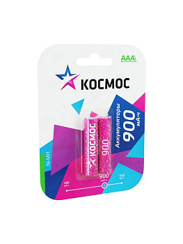 Аккумулятор AAA/R03 NI-MN 900мА.ч BP-2 (блист.2шт) Космос KOCAAA/R03NIMH(900MAH) Аккумулятор AAA/R03 NI-MN 900мА.ч BP-2 (блист.2шт) Космос KOCAAA/R03NIMH(900MAH)