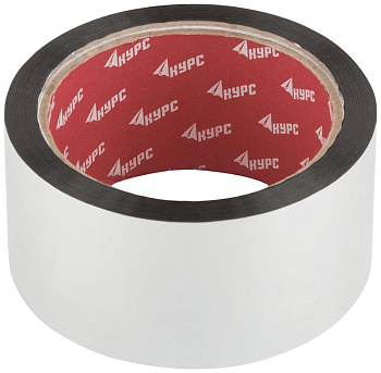 Лента металлизированная клейкая 48ммх50м КУРС 11661 Лента металлизированная клейкая 48ммх50м КУРС 11661