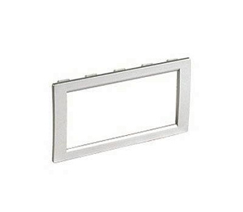 Рамка 4мод. универс. под Brava/VIVA/45х45 сер. металлик DKC F00013G Рамка 4мод. универс. под Brava/VIVA/45х45 сер. металлик DKC F00013G