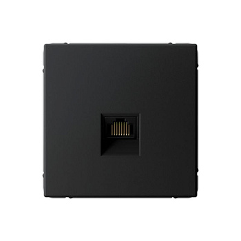 Розетка компьютерная ArtGallery RJ45 кат.6A механизм карбон SE GAL001086 Розетка компьютерная ArtGallery RJ45 кат.6A механизм карбон SE GAL001086