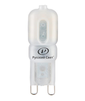 Лампа светодиодная RS LED C G9 2W 220-240V 2700К 2Вт capsule 200лм Ra 90 Русский Свет 15010845084 Лампа светодиодная RS LED C G9 2W 220-240V 2700К 2Вт capsule 200лм Ra 90 Русский Свет 15010845084