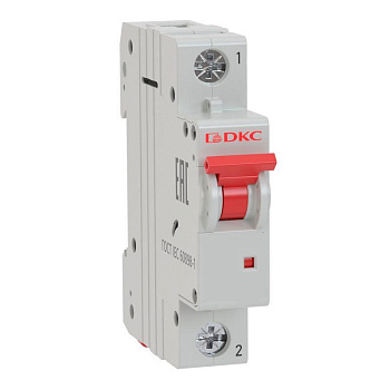 Выключатель автоматический модульный 1п C 32А 6кА YON MD63 DKC MD63-1C32-6