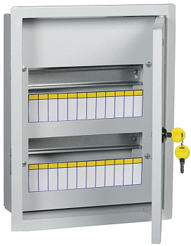 Корпус металлический ЩРв-24 (395х310х120мм) IP31 TITAN 3 IEK MKM14-V-24-30-T 