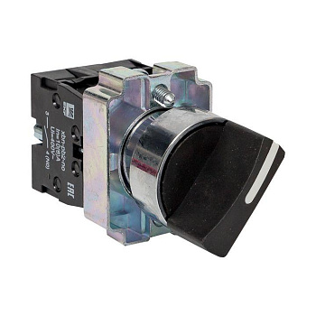 Переключатель BD-33 3P короткая рукоятка 2NO EKF xb2-bd33