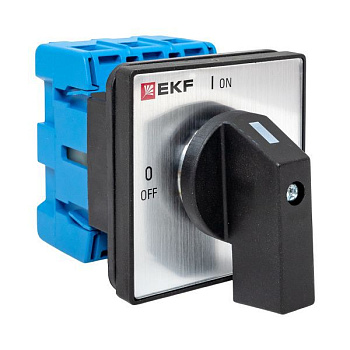 Переключатель кулачковый ПК-2-13 3П 40А "ВКЛ-ВЫКЛ" EKF pk-2-13-40