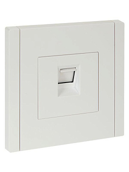 Розетка компьютерная RJ45 кат.5E FORTE&PIANO FP232 бел. IEK FP-K10-1-K01 Розетка компьютерная RJ45 кат.5E FORTE&PIANO FP232 бел. IEK FP-K10-1-K01