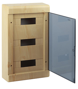 Щиток ОП Тусо 36мод. с двер. 520х303х117.5мм IP40 сосна на светл. основе Рувинил 68036-27М 