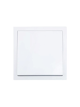 Выключатель 1-кл. СП ZIMA IP20 10А безвинт. зажим бел. LEZARD 704-0288-100QC