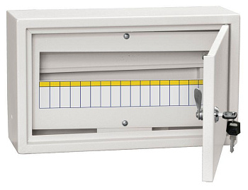 Корпус металлический ЩРн-18 (265х440х120мм) IP31 бел. TITAN 3 IEK MKM13-N-18-31-Z 