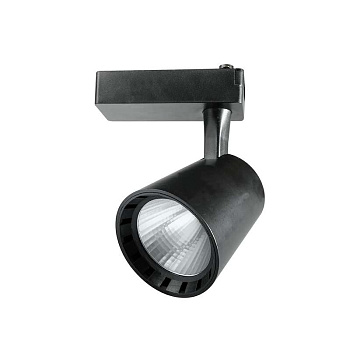 Светильник светодиодный PTR 0315 15Вт 4000К IP40 24град. трековый BL черн. JazzWay 5010604 Светильник светодиодный PTR 0315 15Вт 4000К IP40 24град. трековый BL черн. JazzWay 5010604