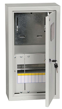Корпус металлический ЩУРн-1/9 (470х260х145мм) IP31 TITAN IEK MKM22-N-09-31-ZO 