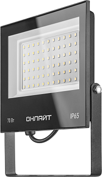Прожектор светодиодный 61 950 OFL-70-6K-BL-IP65-LED 70Вт 6000К IP65 5600лм черн. ОНЛАЙТ 61950 Прожектор светодиодный 61 950 OFL-70-6K-BL-IP65-LED 70Вт 6000К IP65 5600лм черн. ОНЛАЙТ 61950