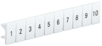 Маркер для КПИ-2.5кв.мм с нумерацией №№ 1-10 IEK YZN11M-002-K00-10