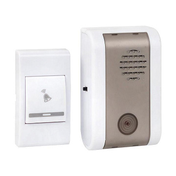 Звонок беспроводной 36 мелод. 80м с индик. на батарейках 003 2х1.5В АA бел.-сер. Basic EKF DBB-A-003 Звонок беспроводной 36 мелод. 80м с индик. на батарейках 003 2х1.5В АA бел.-сер. Basic EKF DBB-A-003