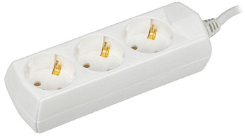 Удлинитель 3х5м с заземл. 10А 250В У03 GENERICA 2P+PE 3х1кв.мм IEK WYP10-10-03-05-Z-G