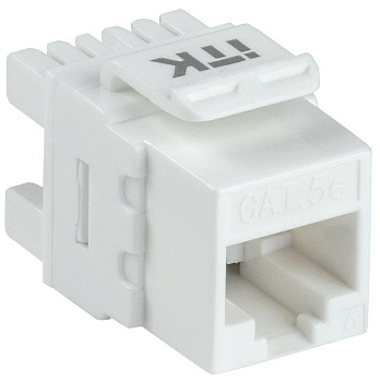 Модуль Keystone Jack кат.5E UTP 110 IDC 180град. ITK CS1-1C5EU-12 Модуль Keystone Jack кат.5E UTP 110 IDC 180град. ITK CS1-1C5EU-12