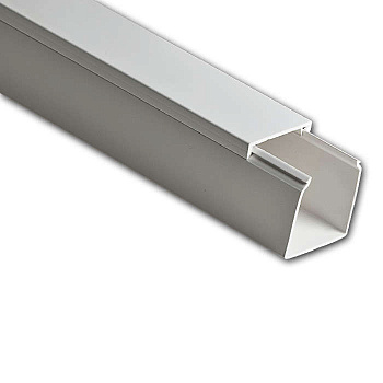 Кабель-канал 40х40 L2000 пластик бел. Ruvinil РКК-40х40 Кабель-канал 40х40 L2000 пластик бел. Ruvinil РКК-40х40