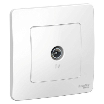 Коннектор TV СП BLANCA бел. SchE BLNTS000011 Коннектор TV СП BLANCA бел. SchE BLNTS000011