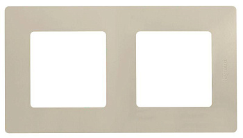 Рамка 2-м Etika сл. кость Leg 672512 Рамка 2-м Etika сл. кость Leg 672512