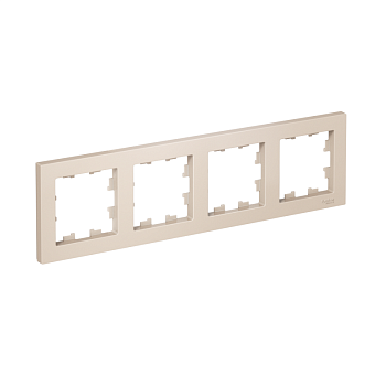 Рамка 4-м AtlasDesign универс. беж. SchE ATN000204