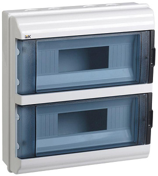 Корпус пластиковый КМПн-24 IP55 IEK MKP72-N3-24-55  Корпус пластиковый КМПн-24 IP55 IEK MKP72-N3-24-55